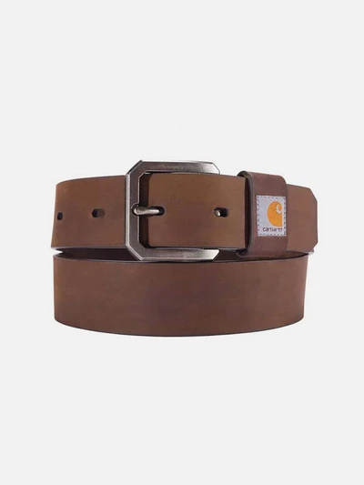 (A0006212/A0005502) 새들 레더 벨트 BROWN